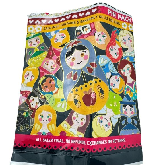 Disney Princess Nesting Doll Mystery Pin Set Of 13 - Picture 4 of 16